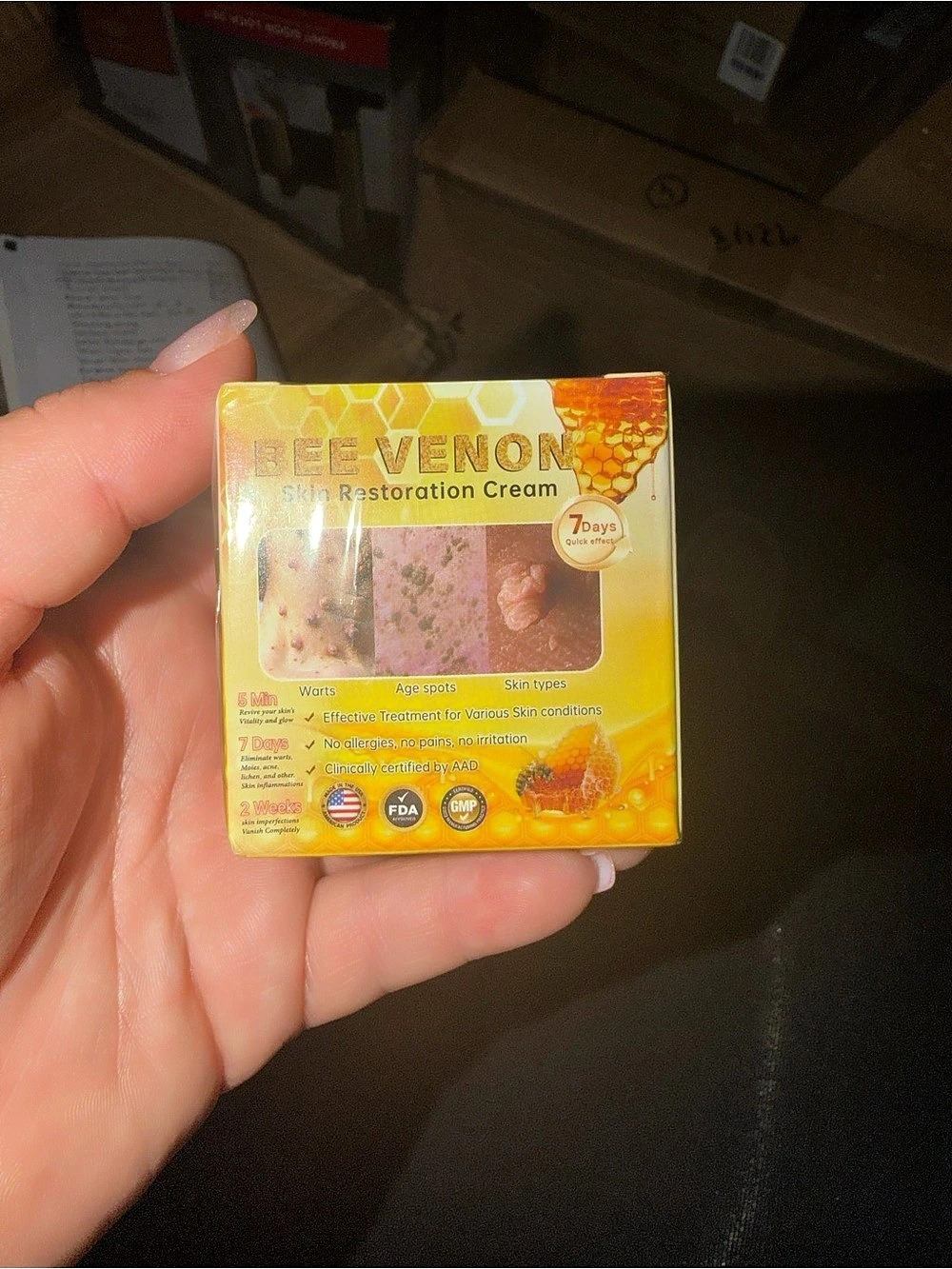 Bee Venom Skin Restoration Cream NWT